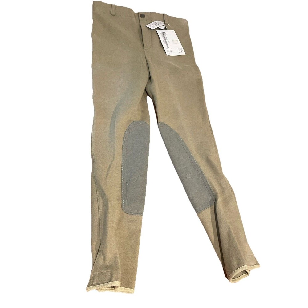 JPC Sigma Equestrian Breeches Childrens 16 Horse Riding Pant Beige Regular Comfy